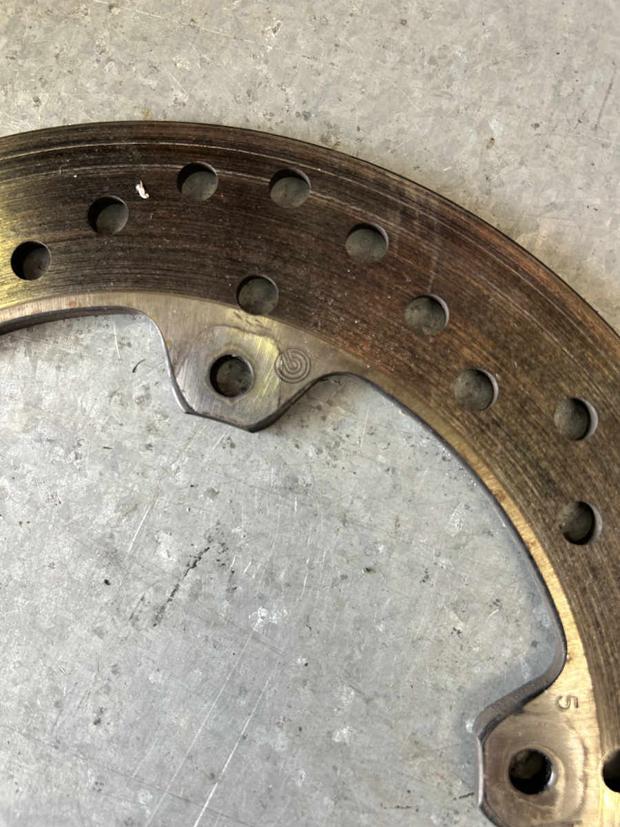 BMW S1000RR Rear Brake Rotor ABS Ring 09-14