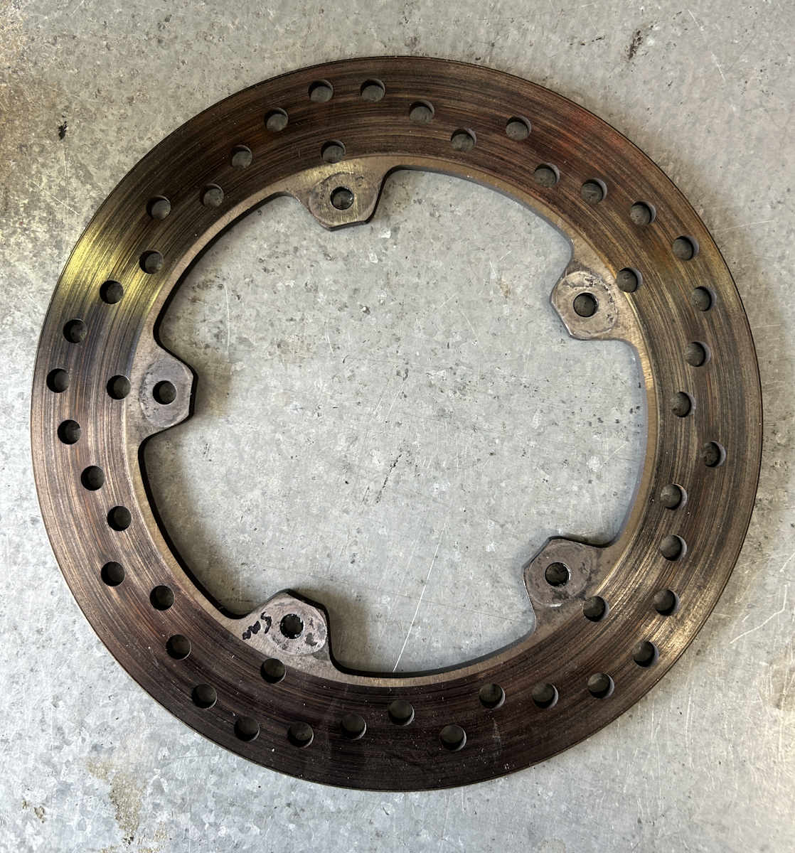 BMW S1000RR Rear Brake Rotor ABS Ring 09-14