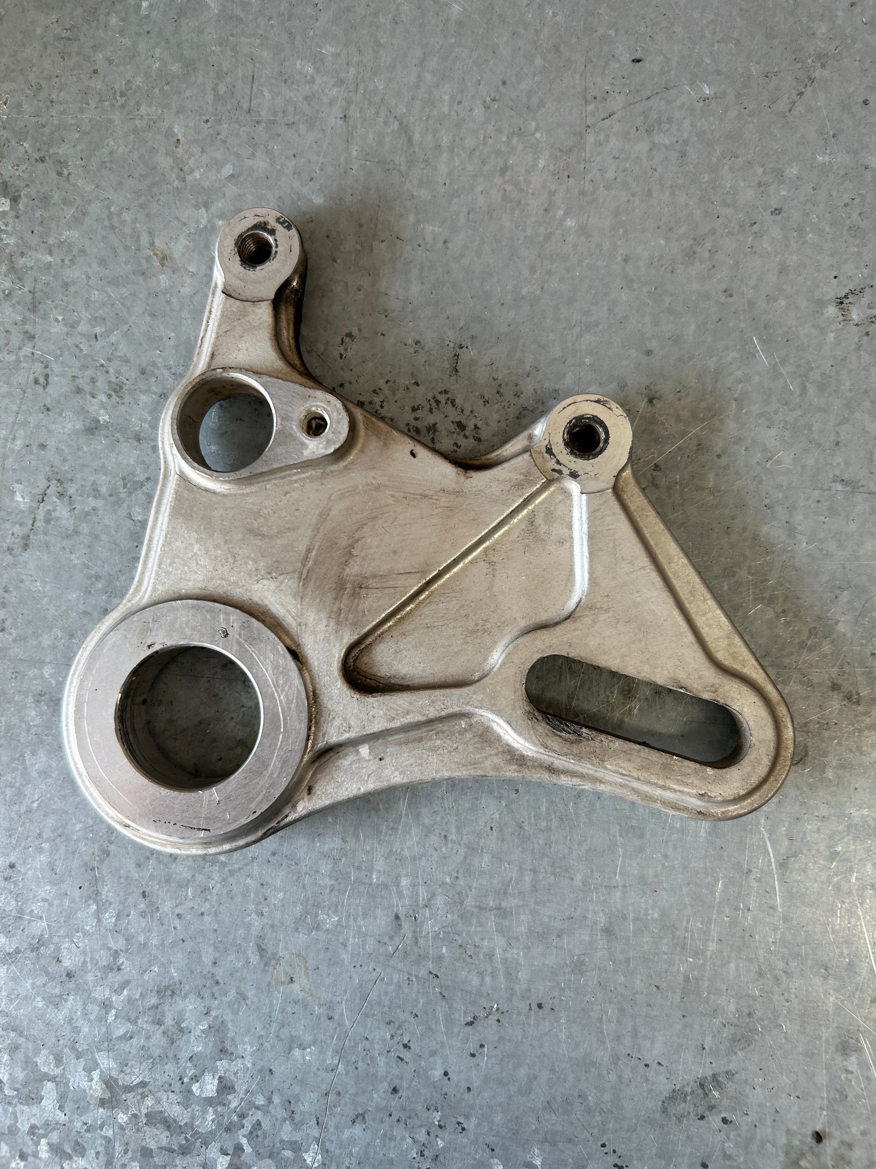 Ducati 749R 749S 999 999R Rear Wheel Brake Disc Caliper Mount Bracket
