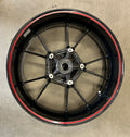 2009-2014 BMW S1000RR BLACK REAR WHEEL RIM (53711760)