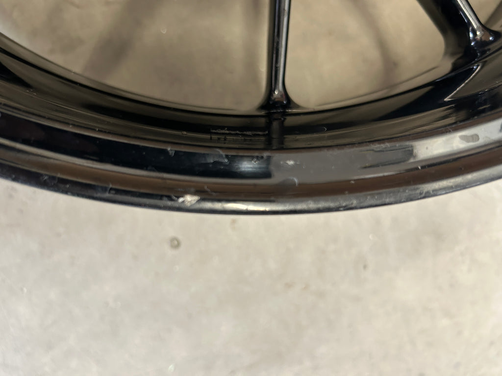 2009-2014 BMW S1000RR BLACK REAR WHEEL RIM (53711760)