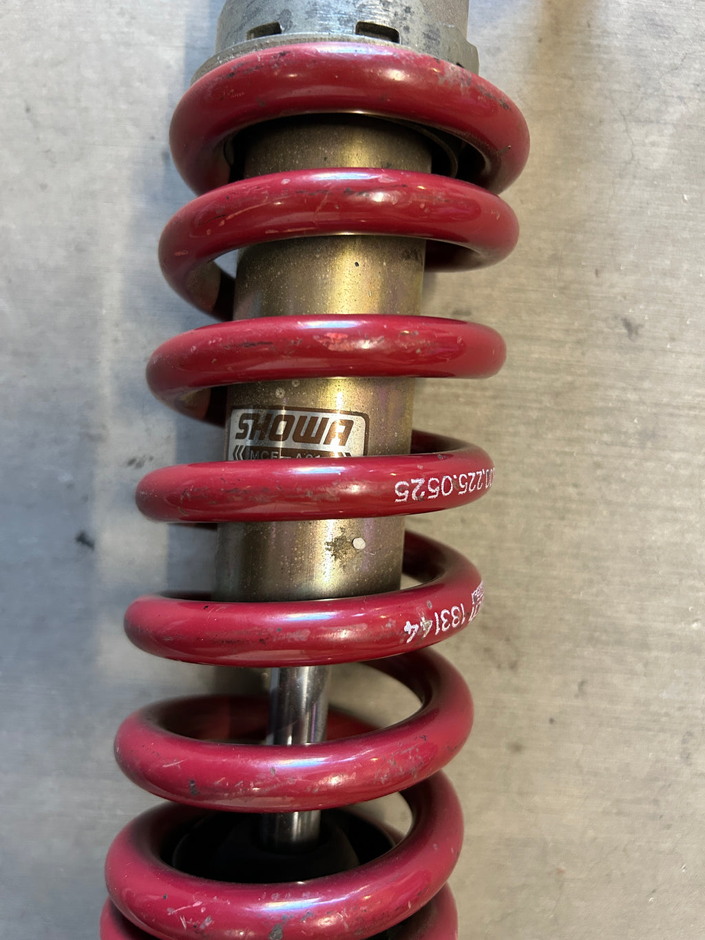 Honda RC51 RVT1000R Rear Shock Absorber with Eibach Spring