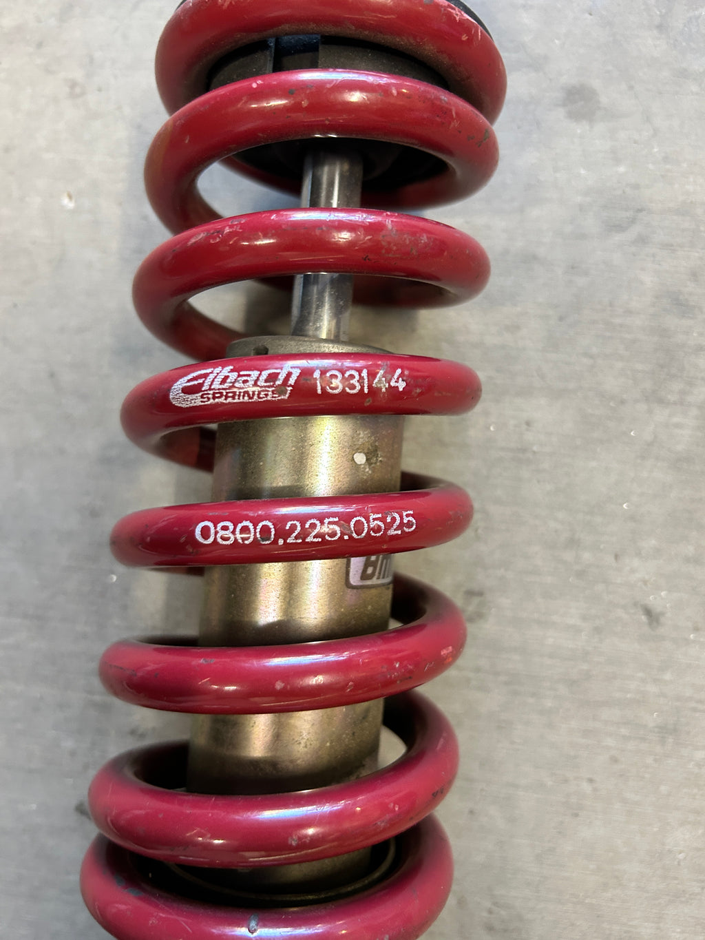 Honda RC51 RVT1000R Rear Shock Absorber with Eibach Spring