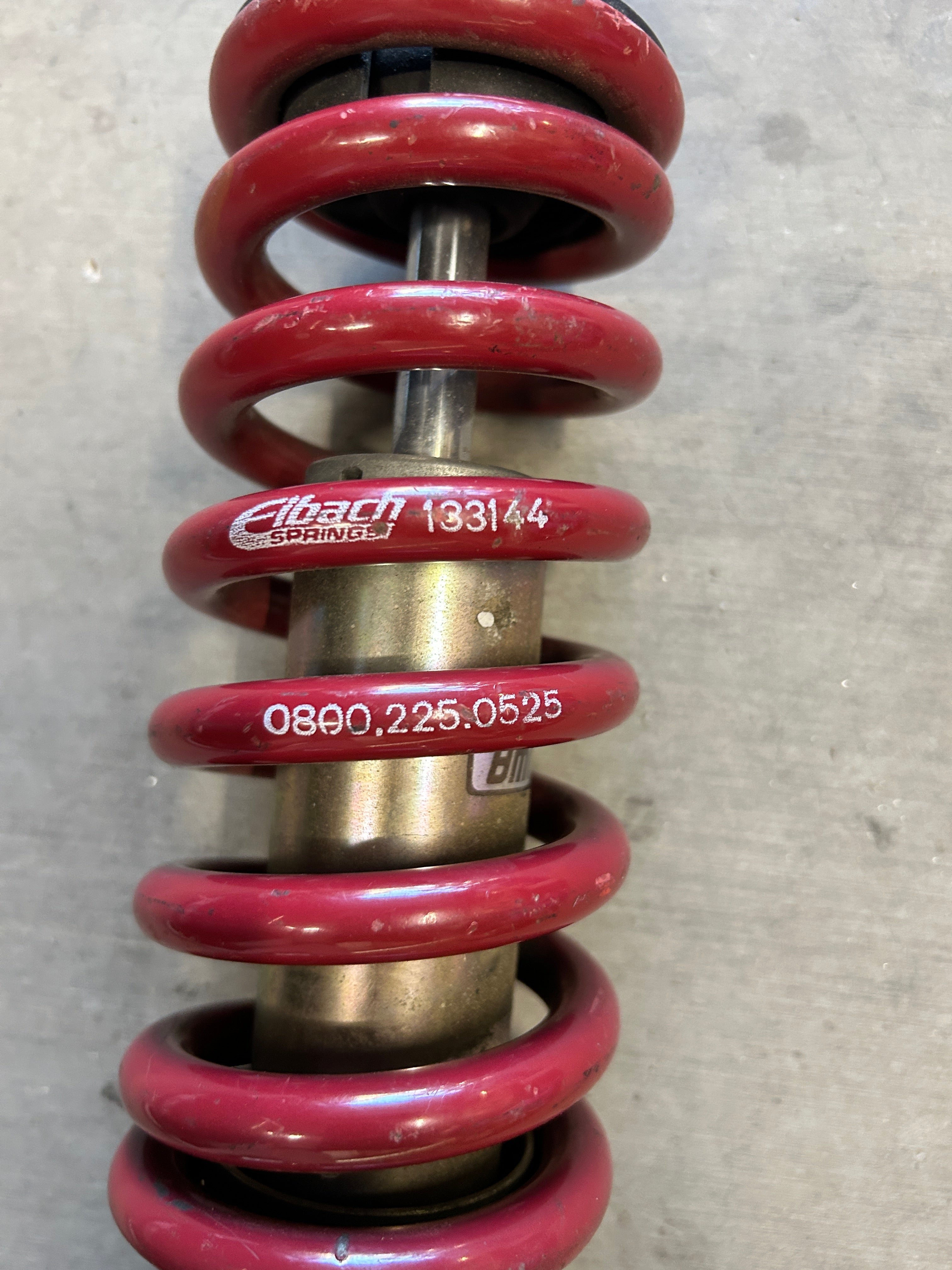 Honda RC51 RVT1000R Rear Shock Absorber with Eibach Spring
