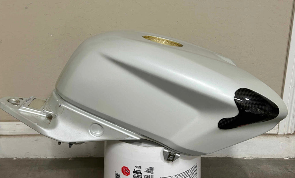 Ducati 848 1098 1198 OEM Fuel Tank White 2008-2013