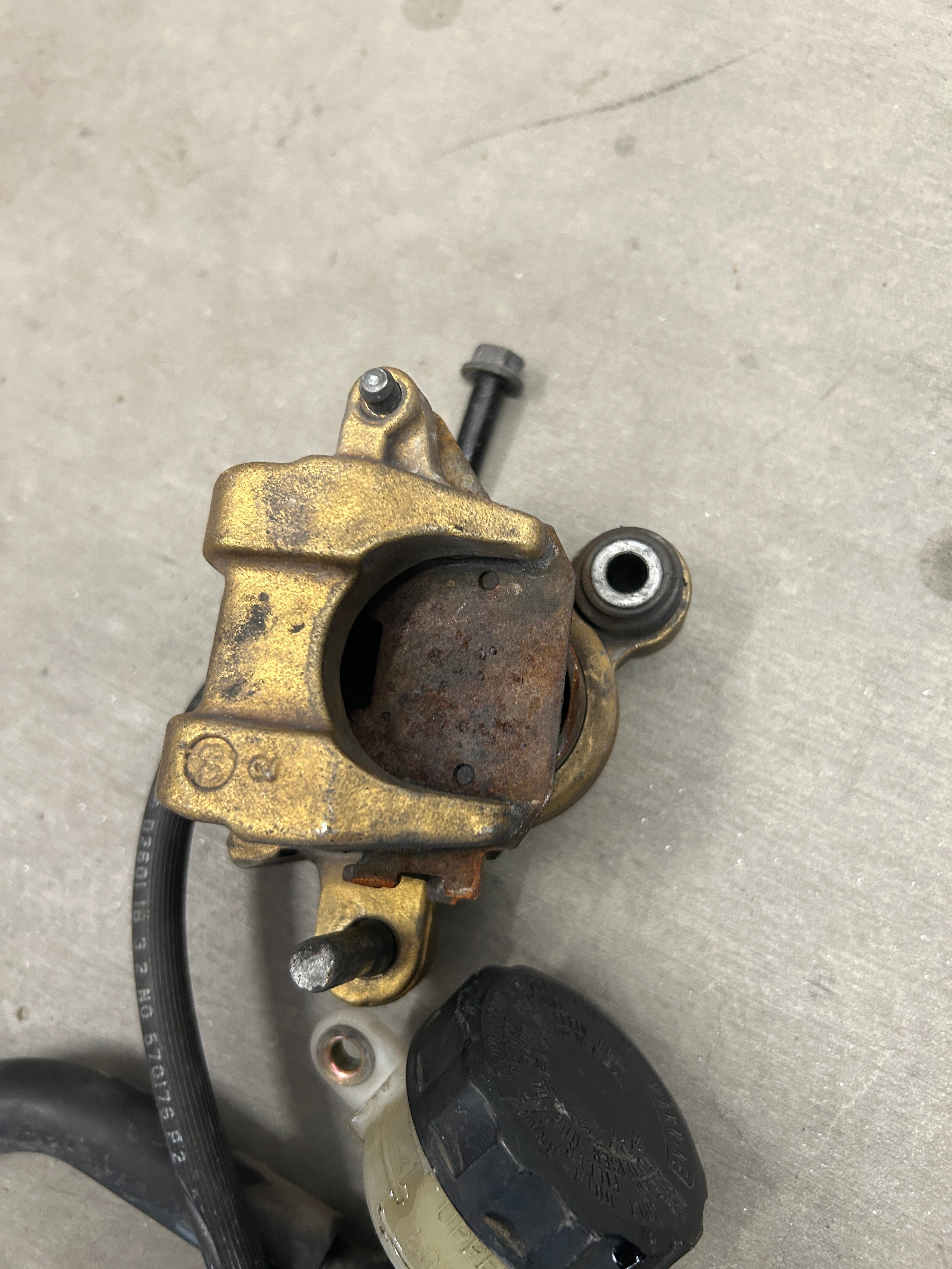 Honda RC51 RVT1000R Rear Brake Master Cylinder Caliper 00-06 SP1 SP2
