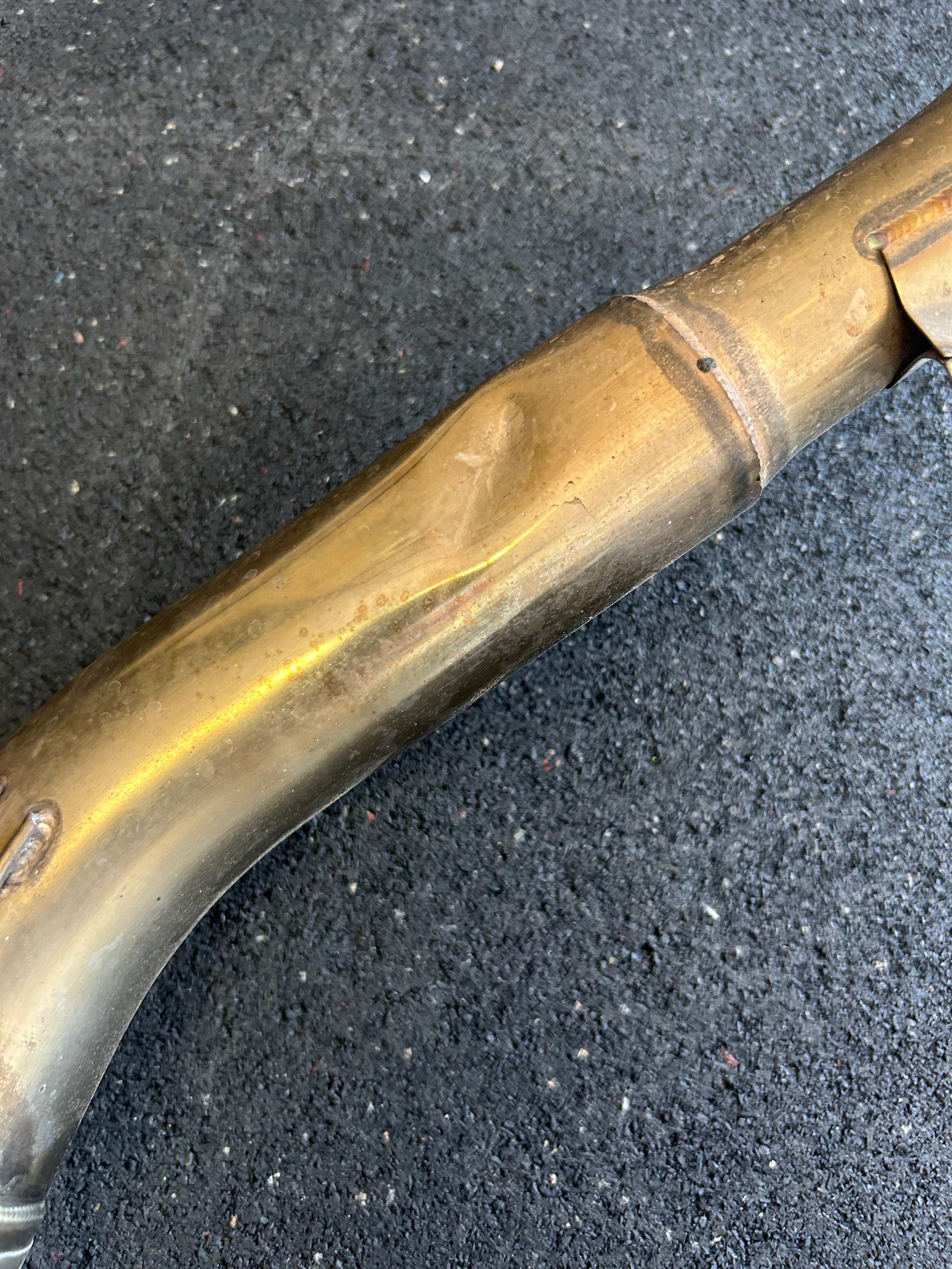 Honda RC51 RVT1000R Moriwaki Zero High Mount Titanium exhaust SP1 00-01