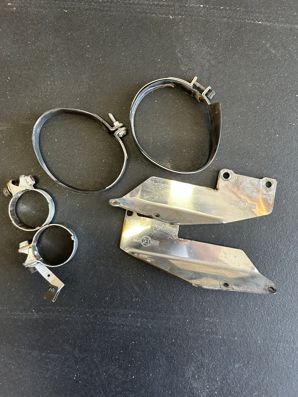 Honda RC51 RVT1000R Moriwaki Zero High Mount Titanium exhaust SP1 00-01