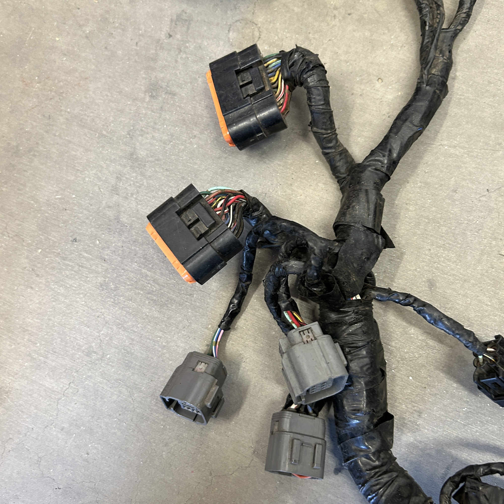 2006-2007 KAWASAKI NINJA ZX10R OEM MAIN ENGINE WIRING HARNESS MOTOR WIRE LOOM