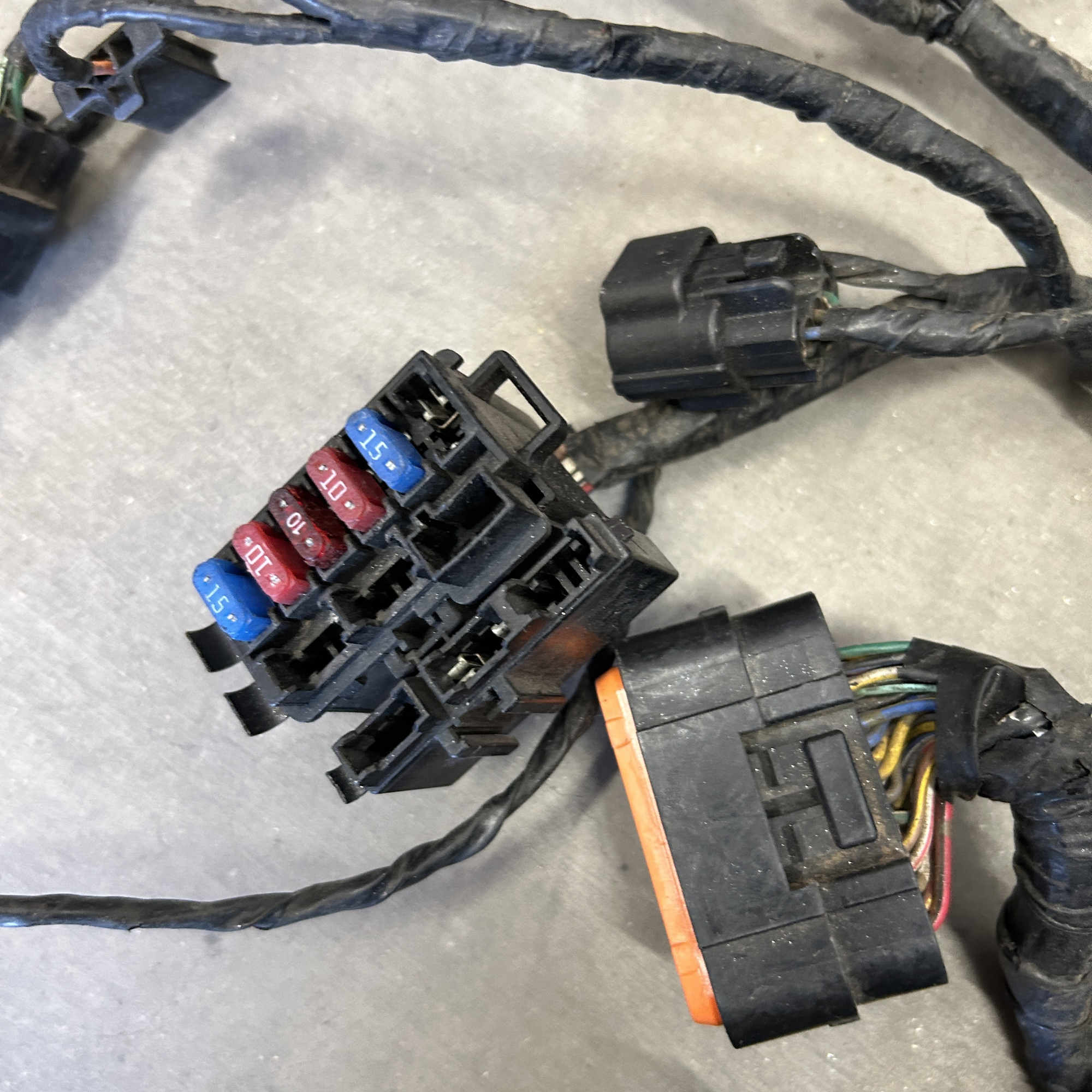 2006-2007 KAWASAKI NINJA ZX10R OEM MAIN ENGINE WIRING HARNESS MOTOR WIRE LOOM