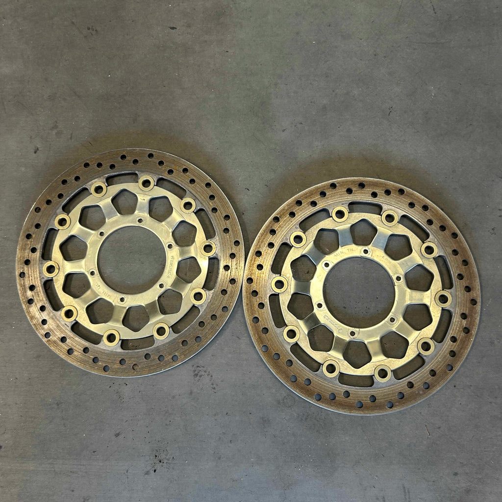 04-05 HONDA CBR1000RR FRONT BRAKE ROTORS DISC OEM LEFT RIGHT 2004-2005