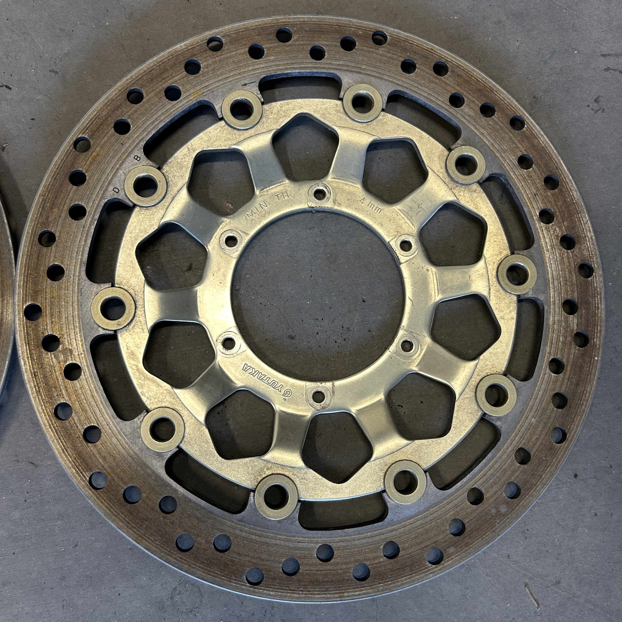 04-05 HONDA CBR1000RR FRONT BRAKE ROTORS DISC OEM LEFT RIGHT 2004-2005