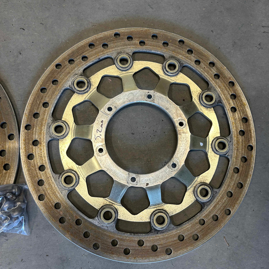 04-05 HONDA CBR1000RR FRONT BRAKE ROTORS DISC OEM LEFT RIGHT 2004-2005