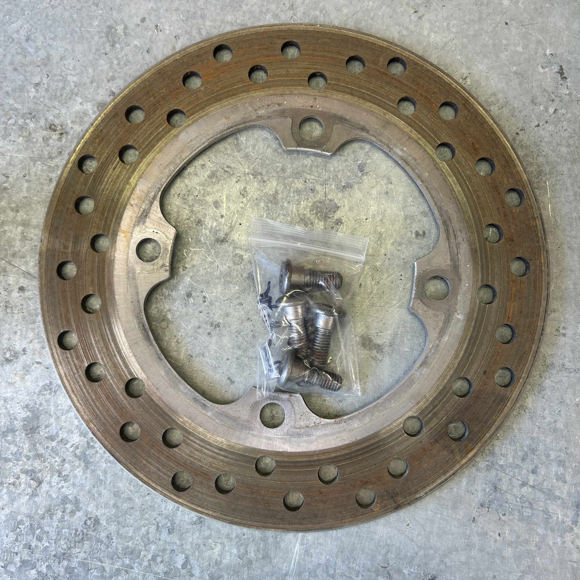 04-07 Honda CBR1000rr CBR 1000 Rear Brake Rotor OEM 2004-2007