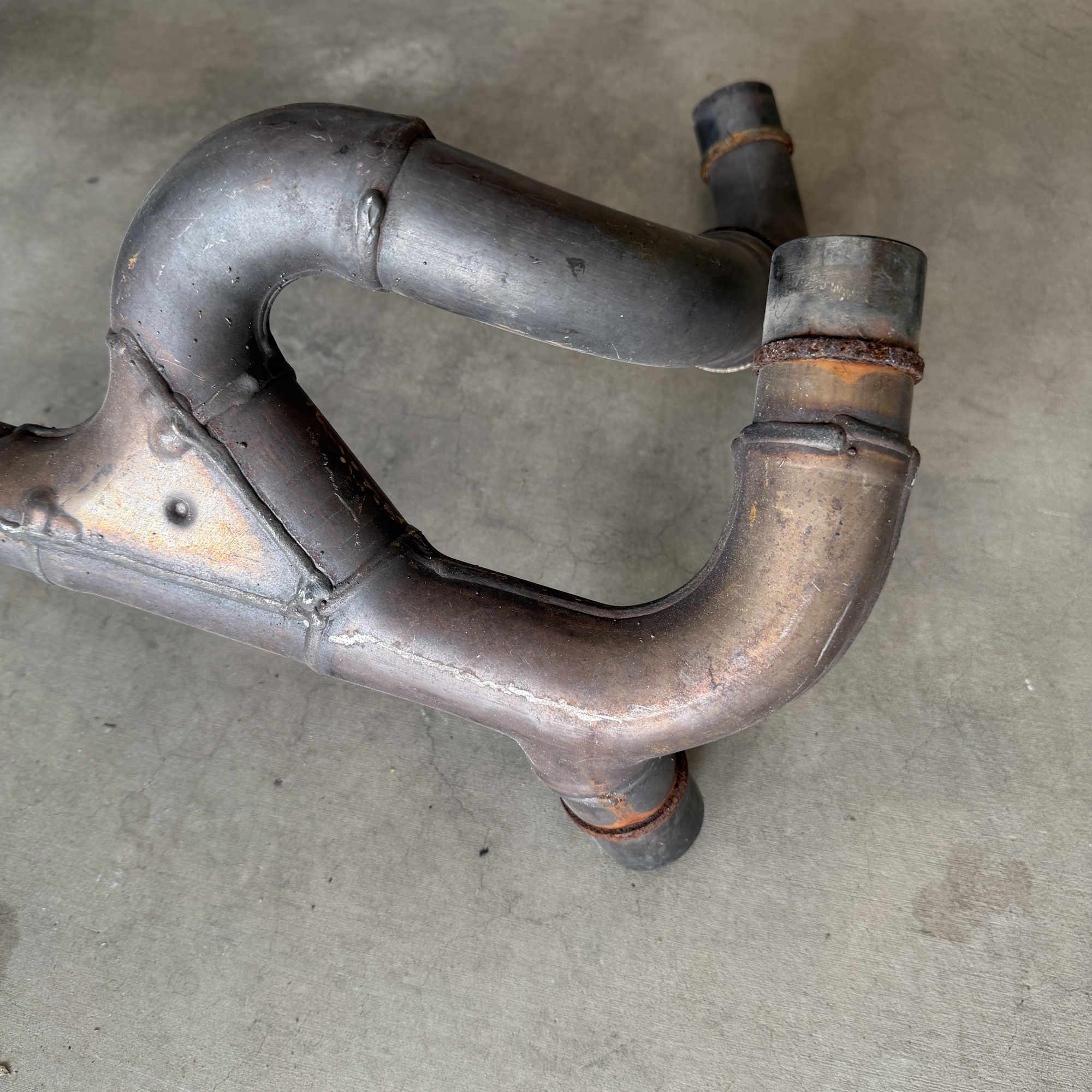 00-01 Honda RC51 RVT1000R SP1 Exhaust Header Mid Pipe Collector OEM