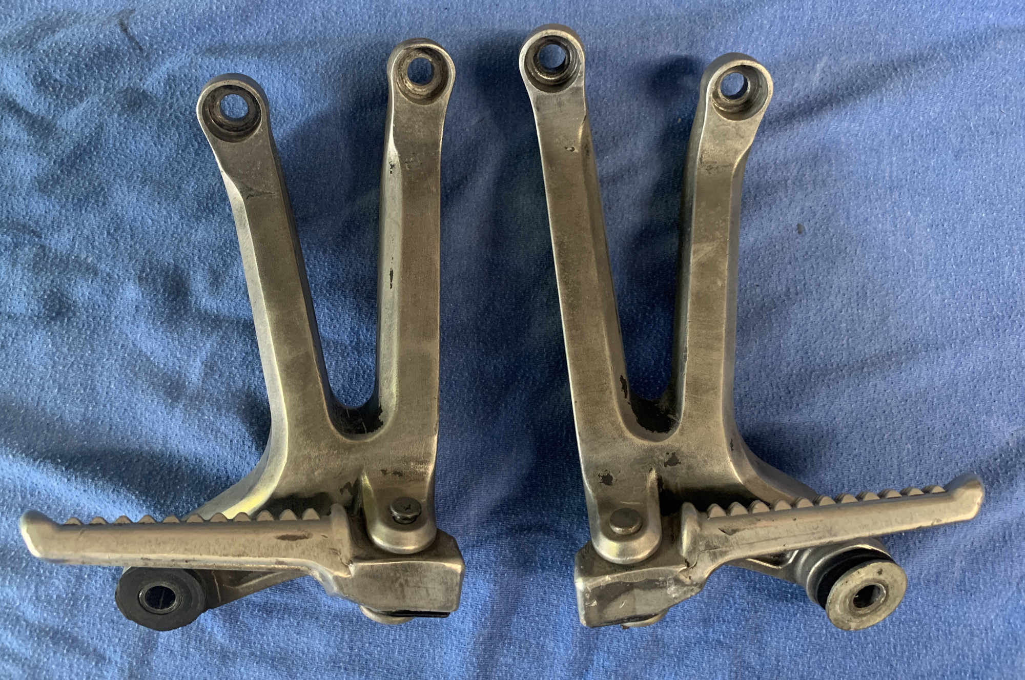 Honda RC51 RVT1000 Rear Passenger Peg Bracket Rearsets SP1 SP2