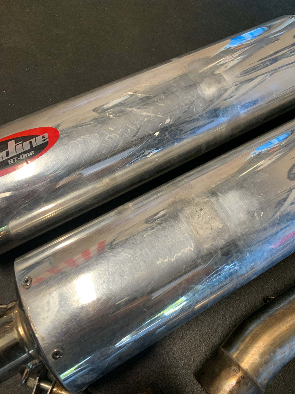 Honda RC51 RVT1000R Slip On Slipon Muffler Exhaust Jardine RT-0ne SP1 00-01