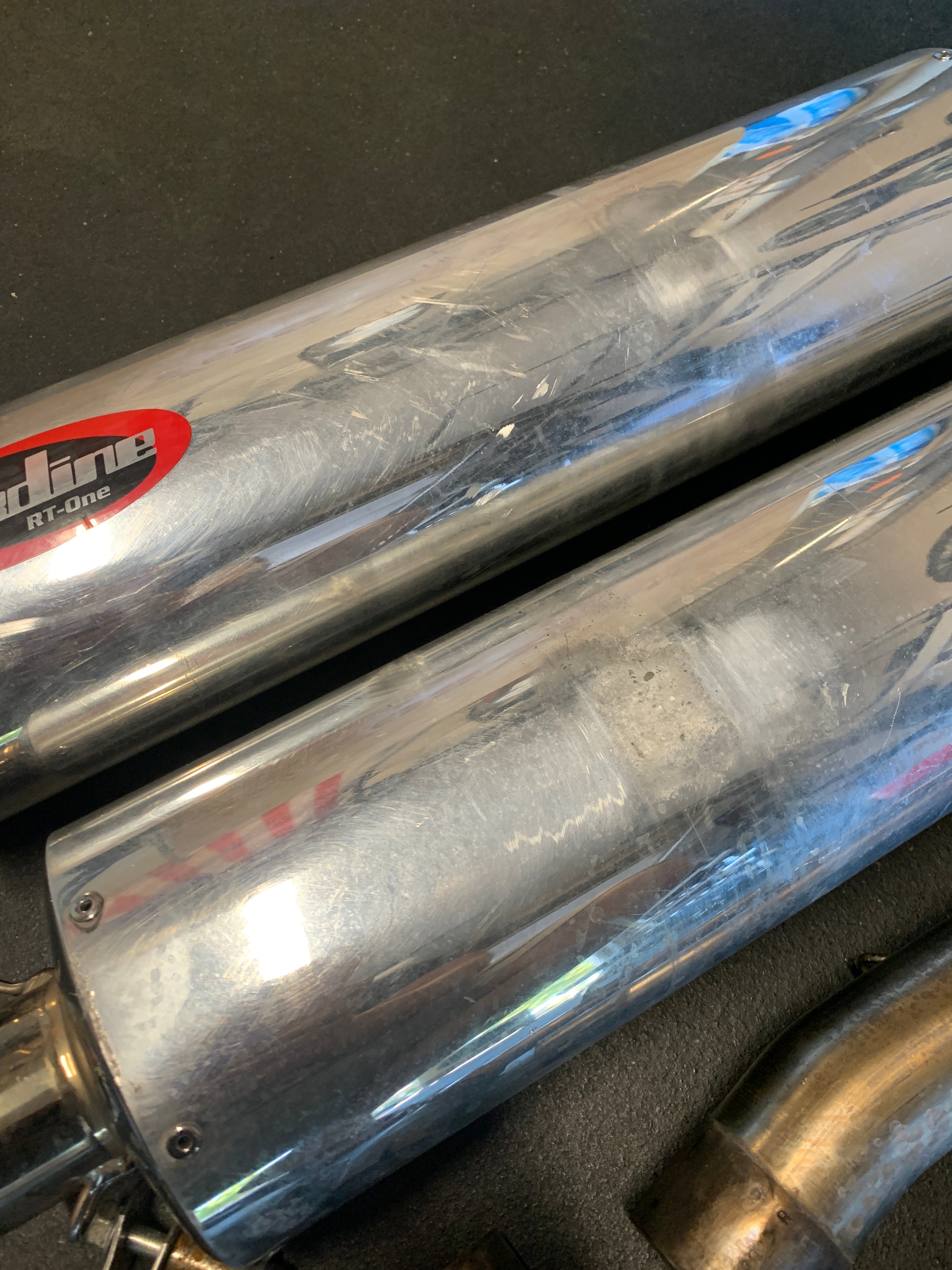 Honda RC51 RVT1000R Slip On Slipon Muffler Exhaust Jardine RT-0ne SP1 00-01