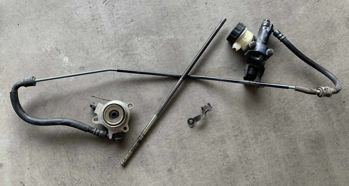 Honda RC51 RVT1000R SP1 SP2 Clutch Master Slave Cylinder Rod Pushrod