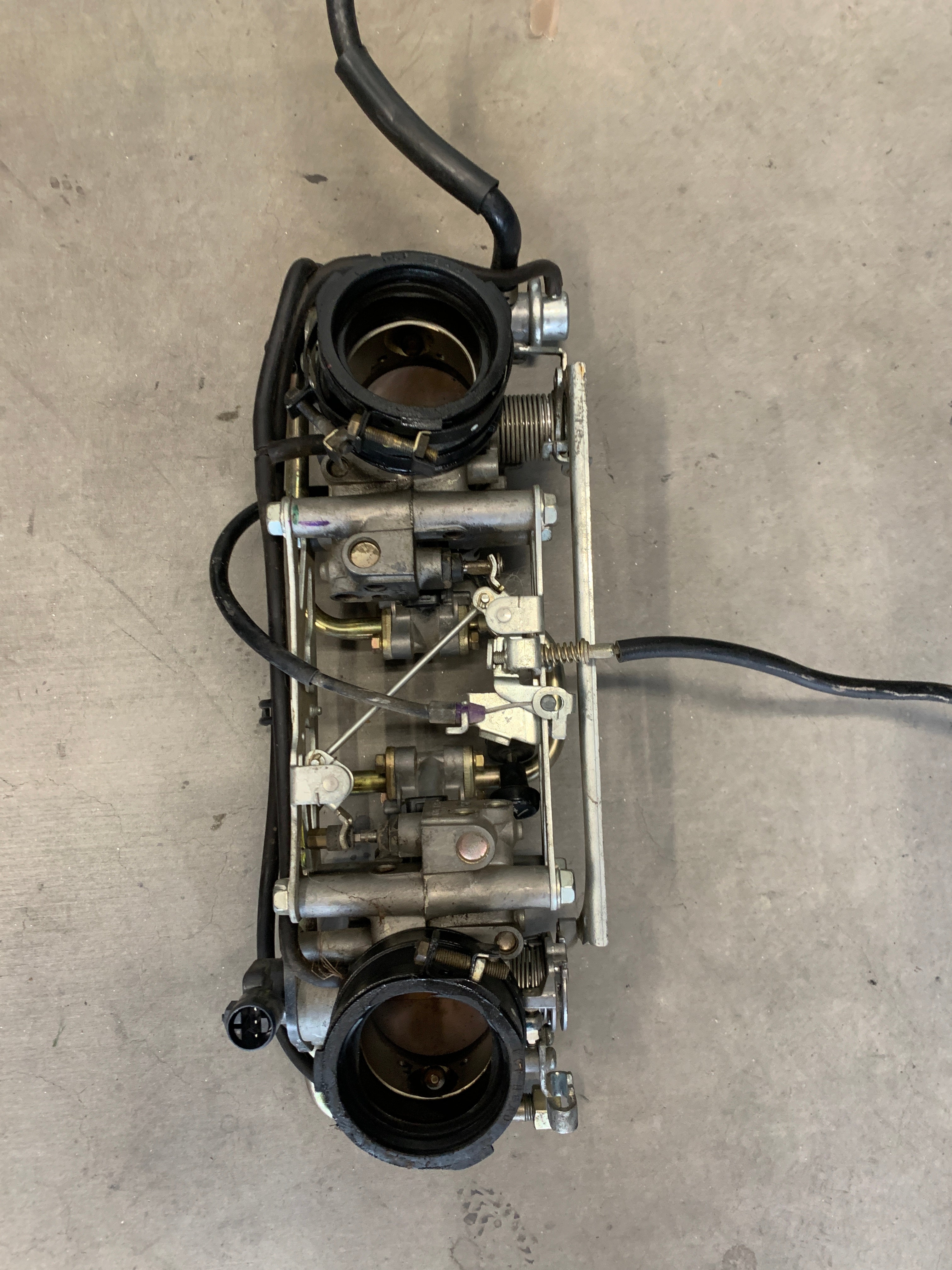 00-01 HONDA RVT1000R RC51 OEM THROTTLE BODIES FUEL INJECTION SP1 00-01