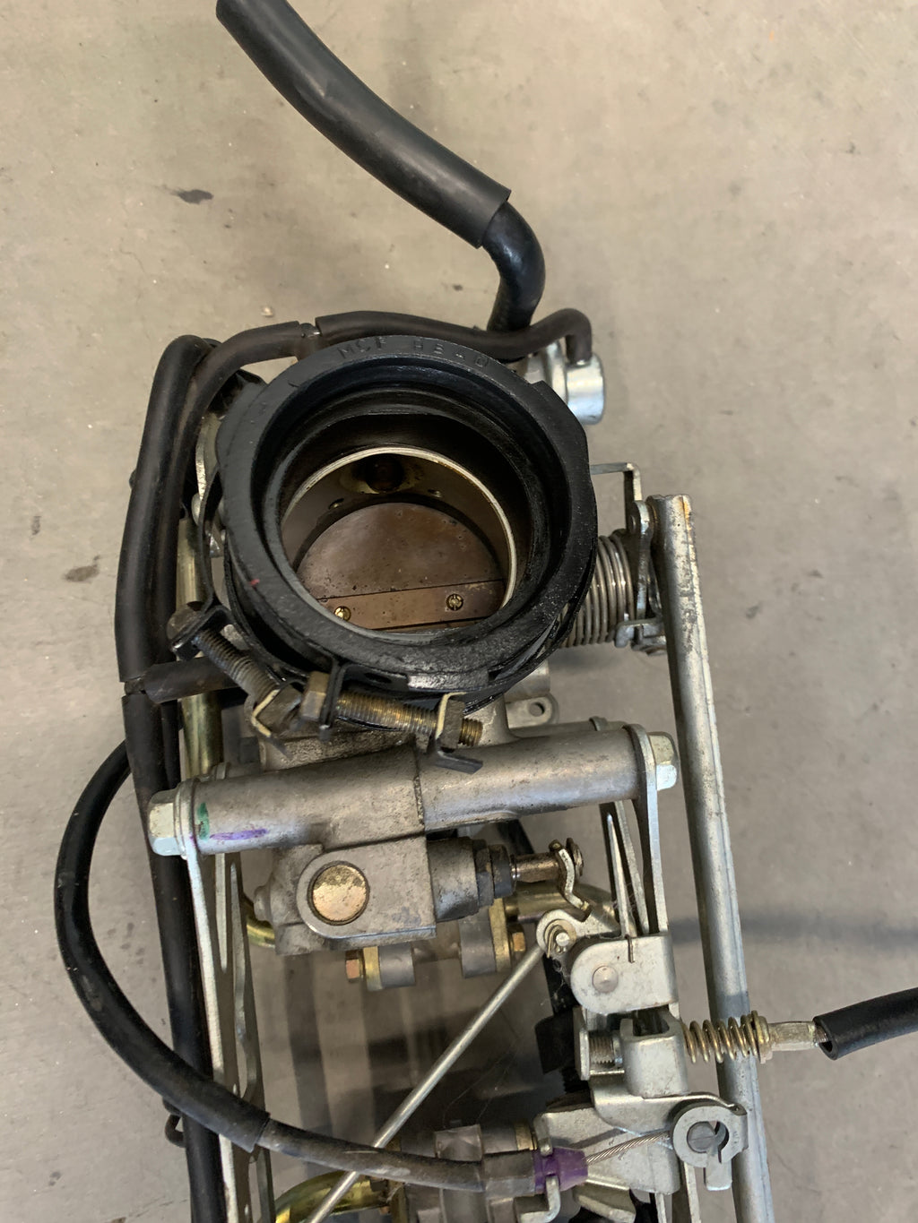 00-01 HONDA RVT1000R RC51 OEM THROTTLE BODIES FUEL INJECTION SP1 00-01