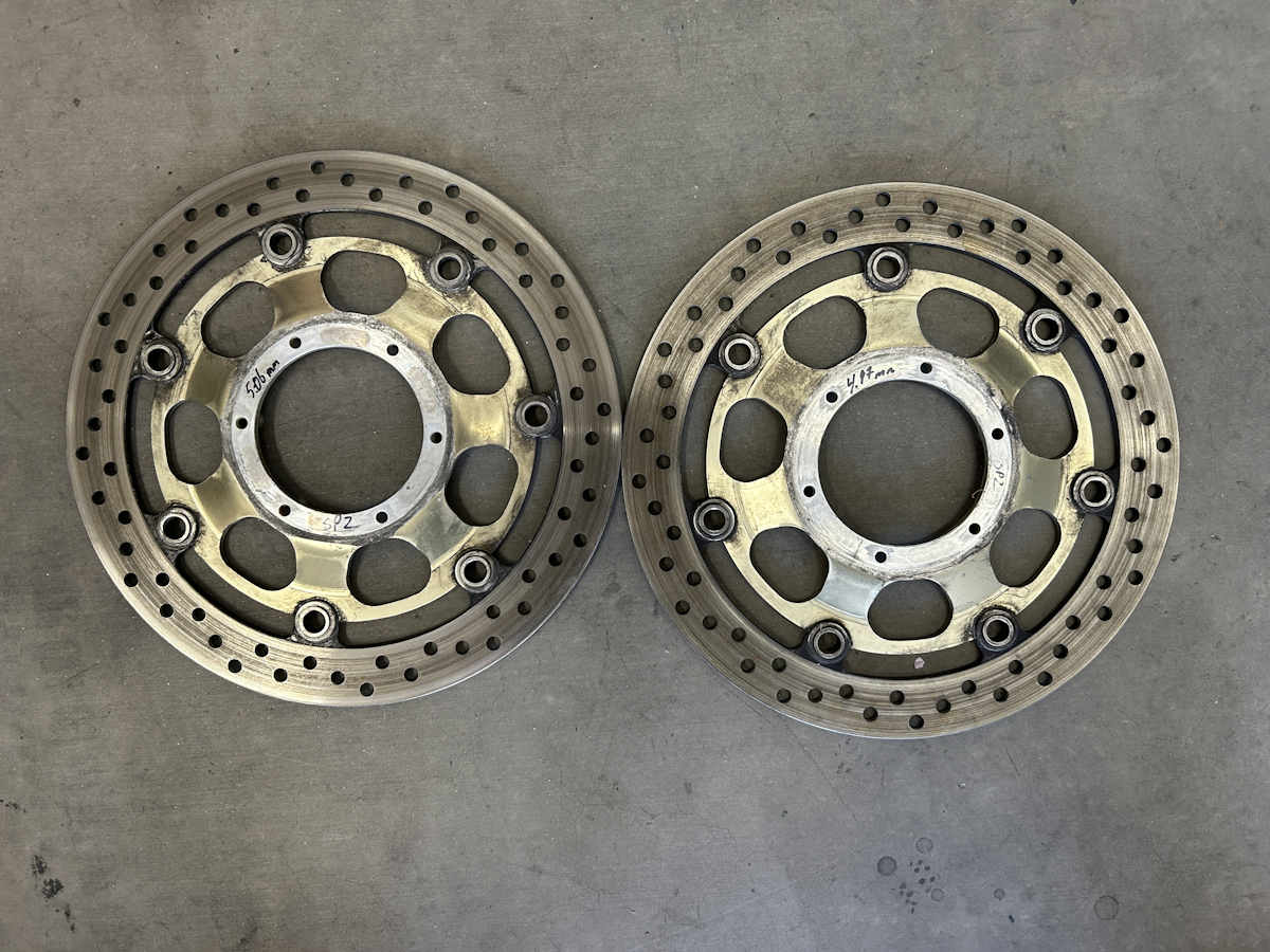 HONDA RC51 RVT1000R SP1 OEM FRONT BRAKE DISCS ROTORS 00-01