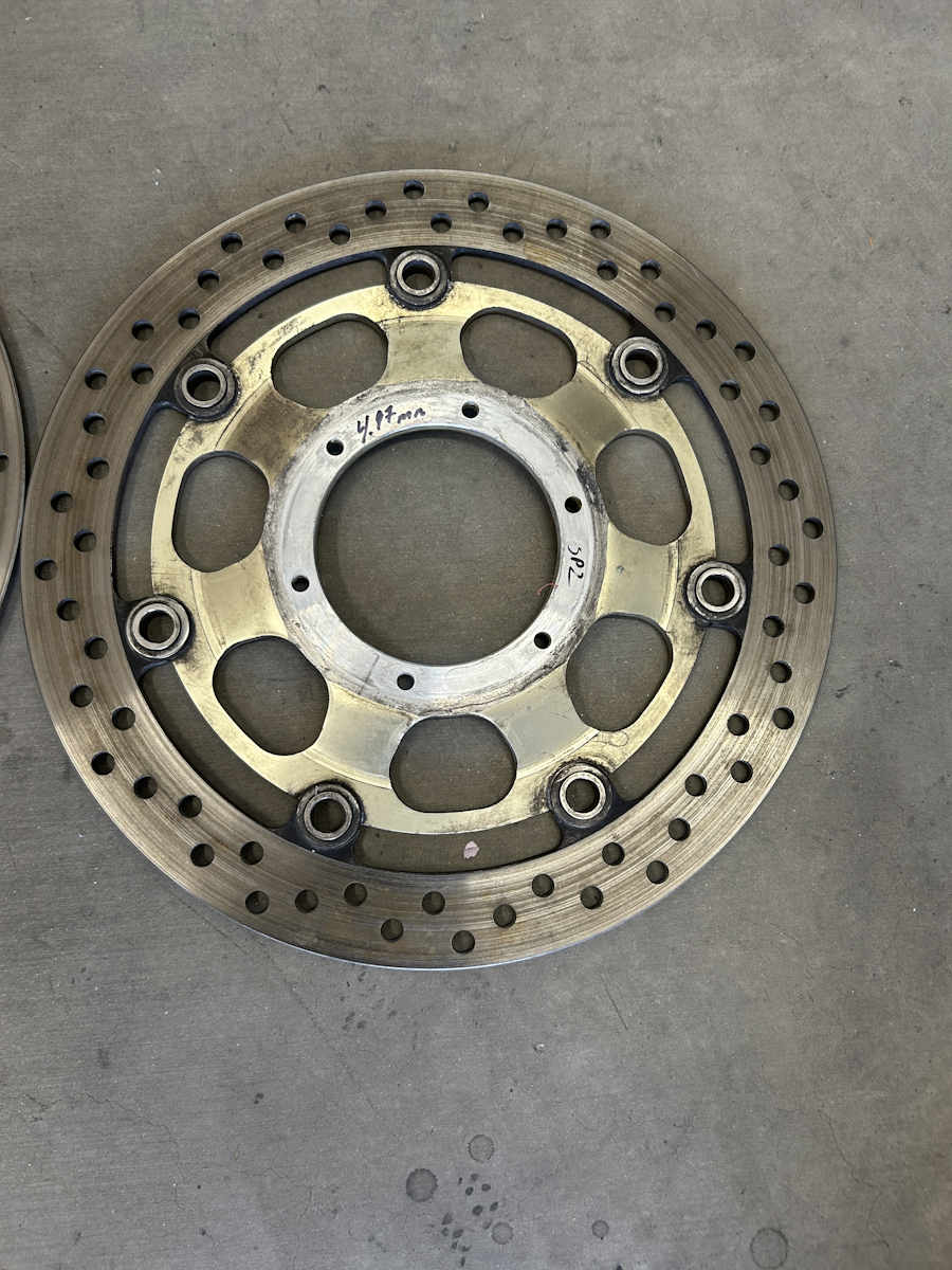 HONDA RC51 RVT1000R SP1 OEM FRONT BRAKE DISCS ROTORS 00-01