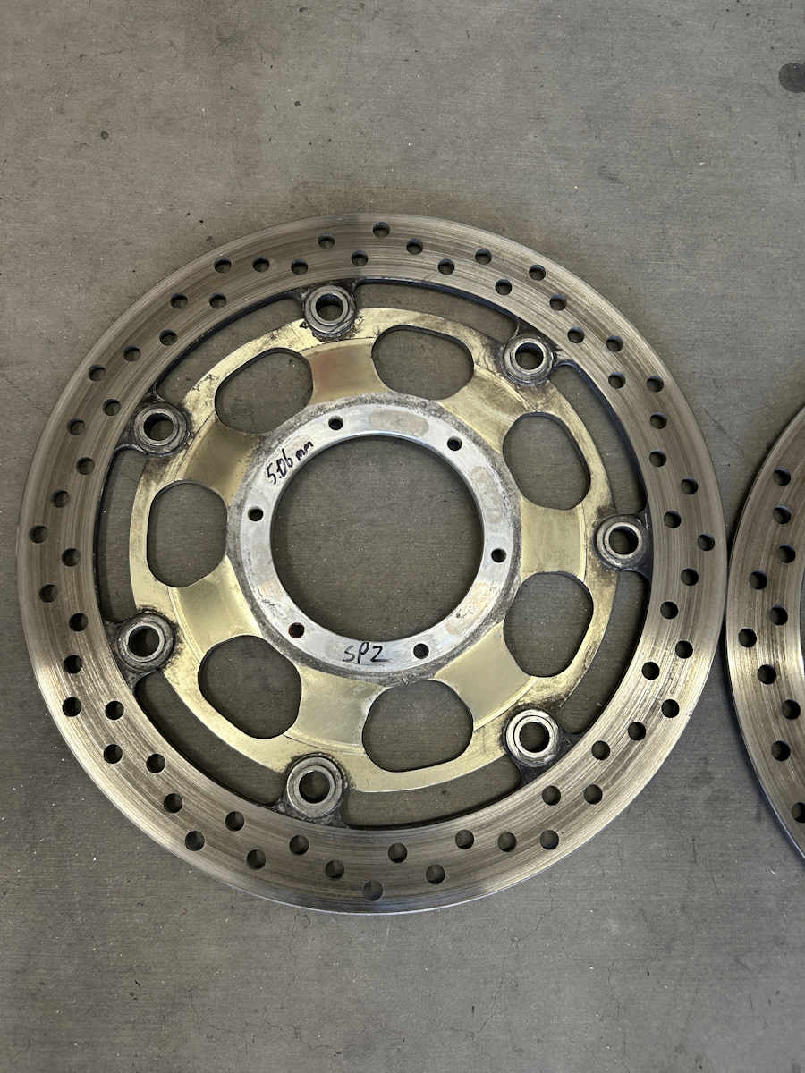 HONDA RC51 RVT1000R SP1 OEM FRONT BRAKE DISCS ROTORS 00-01