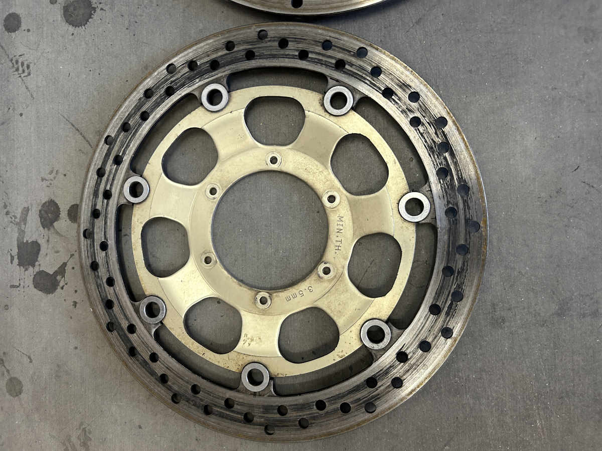 HONDA RC51 RVT1000R SP1 OEM FRONT BRAKE DISCS ROTORS 00-01